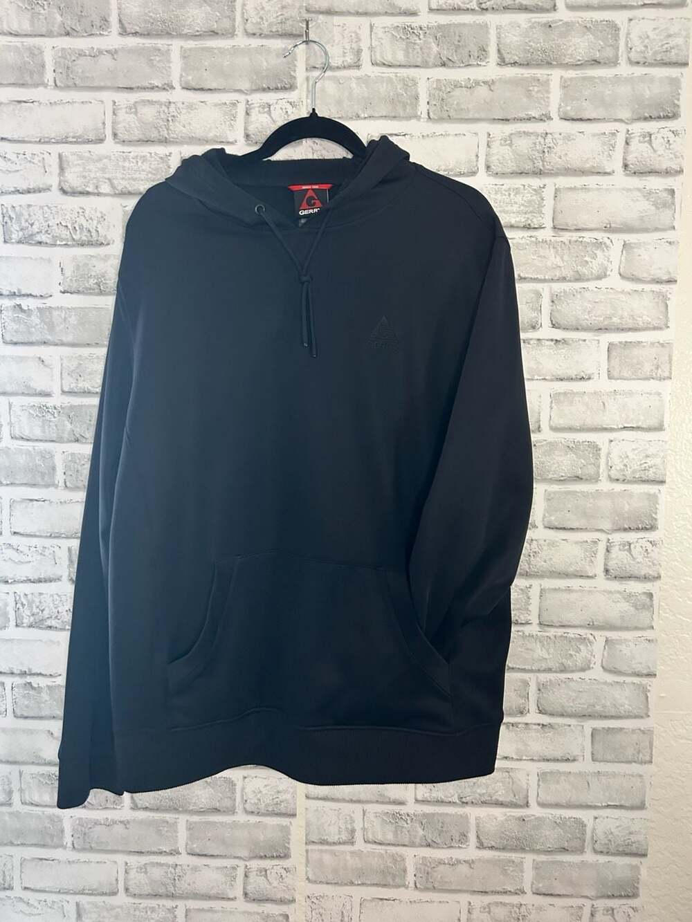 Gerry Men's Black Textured Pullover Hoodie - Picture 1 of 5